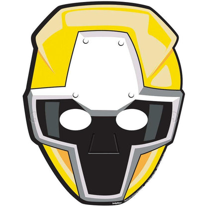 Power Ranger Ninja Mask 8ct - Toy World Inc