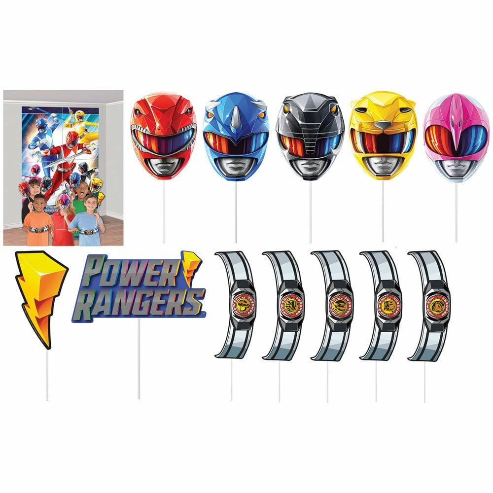 Power Rangers Classic Scene Setters with Props 16ct - Toy World Inc