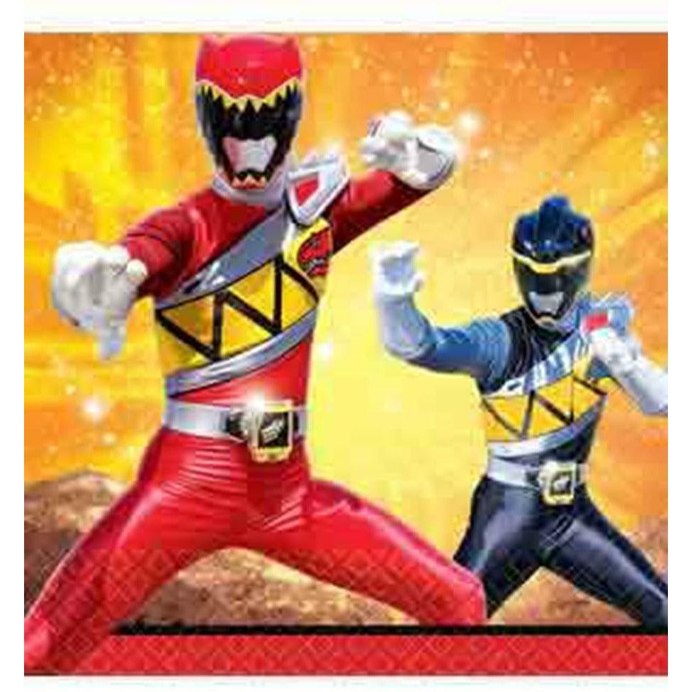 Power Rangers Dino Charge Napkin (L) 16c - Toy World Inc