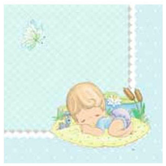 Precious Moment Boy Napkin (S) 16ct - Toy World Inc