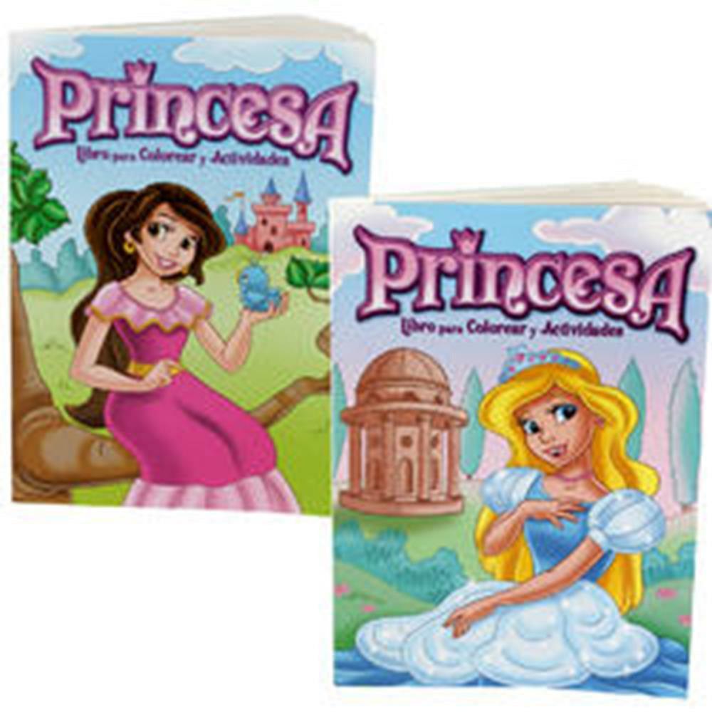 Princesa Coloring Book 96pg Span - Toy World Inc