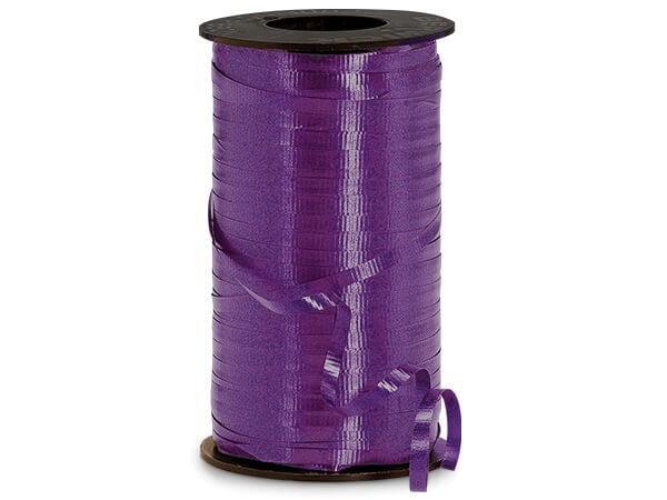 Purple Curling Ribbon 3/16in x 500yd - Toy World Inc