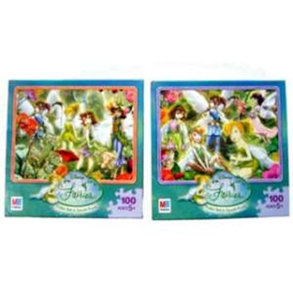 Puzzles Disney Fairies 100ct - Toy World Inc