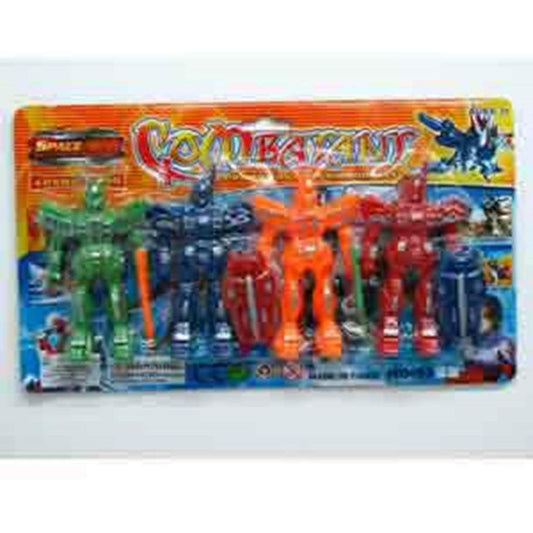 Robots Set 4in 4pc - Toy World Inc