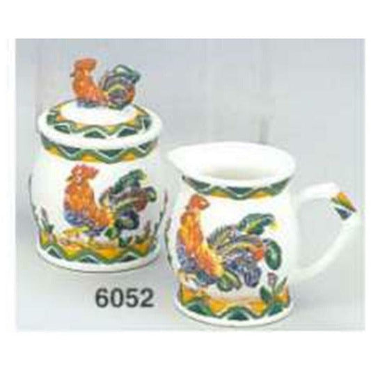 Rooster Suger Creamer Set - Toy World Inc