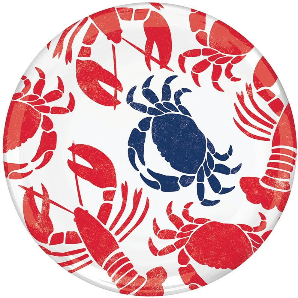 Seafood and Summer Round Platter - Toy World Inc