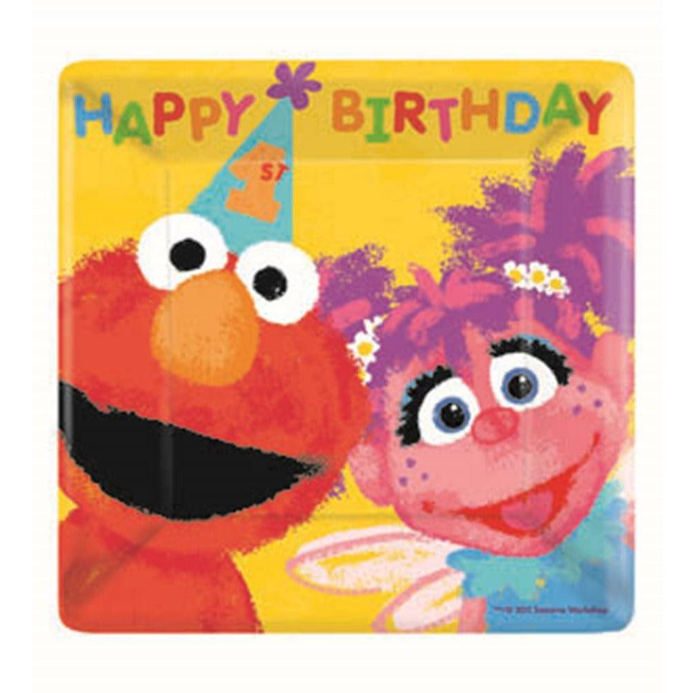 Sesame 1st Plate (S) 18ct - Toy World Inc