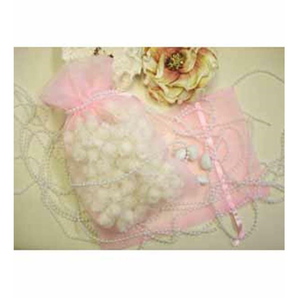 Sheer Bag 6x9in-Pink - Toy World Inc