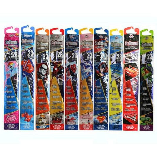 Sky Diamond Licensed Kites 23in - Toy World Inc