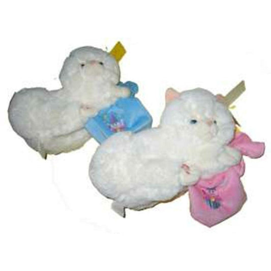 Snoring Cat W Blanket - Toy World Inc