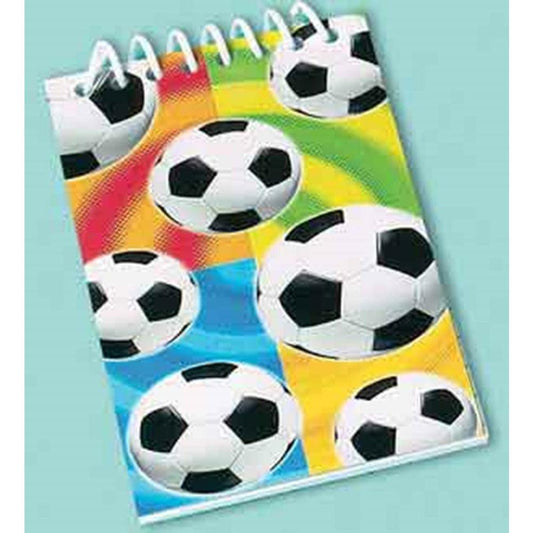 Soccer Notepads Hi Count Favor - Toy World Inc