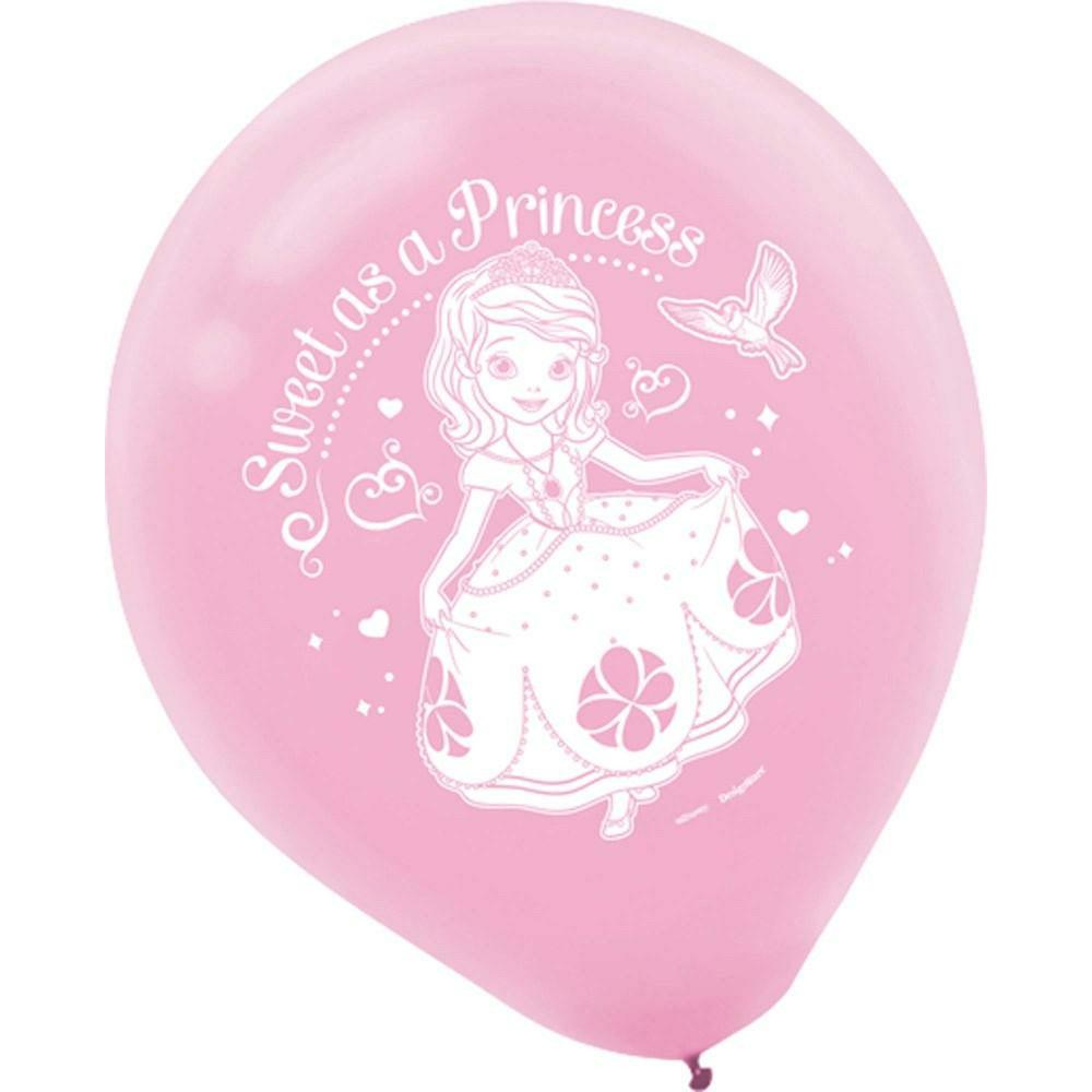 Sofia The 1st Latex Balloon - Toy World Inc