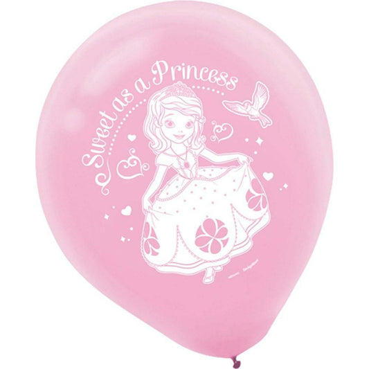 Sofia The 1st Latex Balloon - Toy World Inc