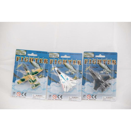 Speedy Die-Cast Metal Fighters - Toy World Inc
