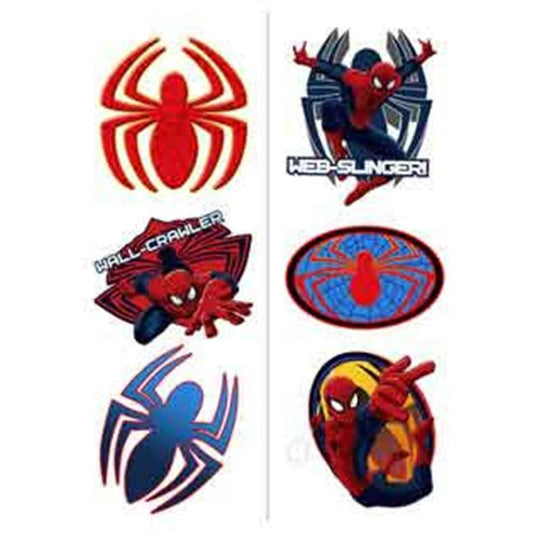 Spider Hero Dream Party Tattoos - Toy World Inc