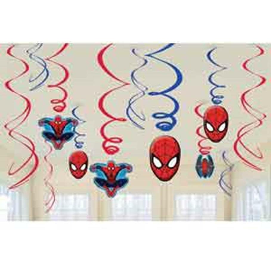 Spider-Man Swirl Pack 12ct - Toy World Inc