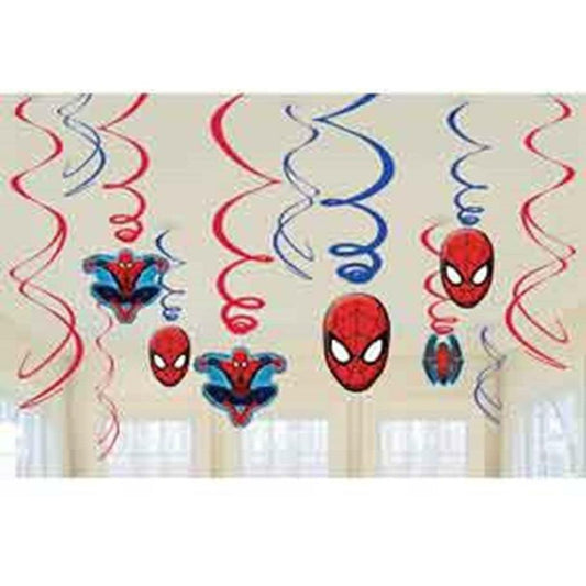 Spider-Man Swirl Pack 12ct - Toy World Inc