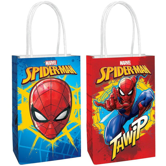 Spiderman Webbed Wonder Kraft Bag 8ct - Toy World Inc
