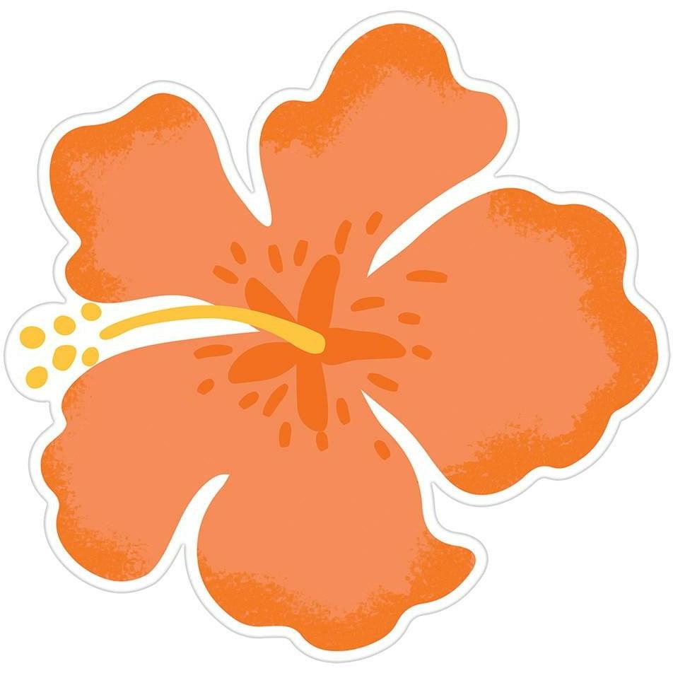 Summer Hibiscus Flower Cutout - Toy World Inc