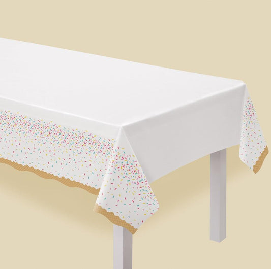 Summer Sweets Plastic Table Cover 54in x 102in 1ct - Toy World Inc