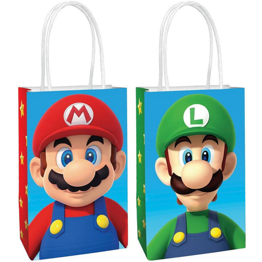 Super Mario Kraft Bag 8ct - Toy World Inc