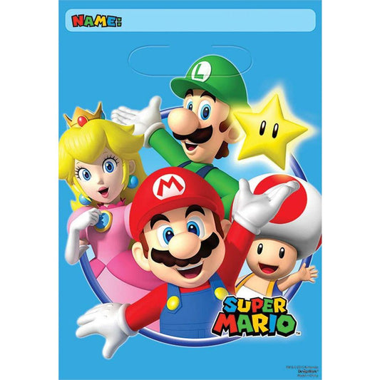 Super Mario Lootbag 8ct - Toy World Inc