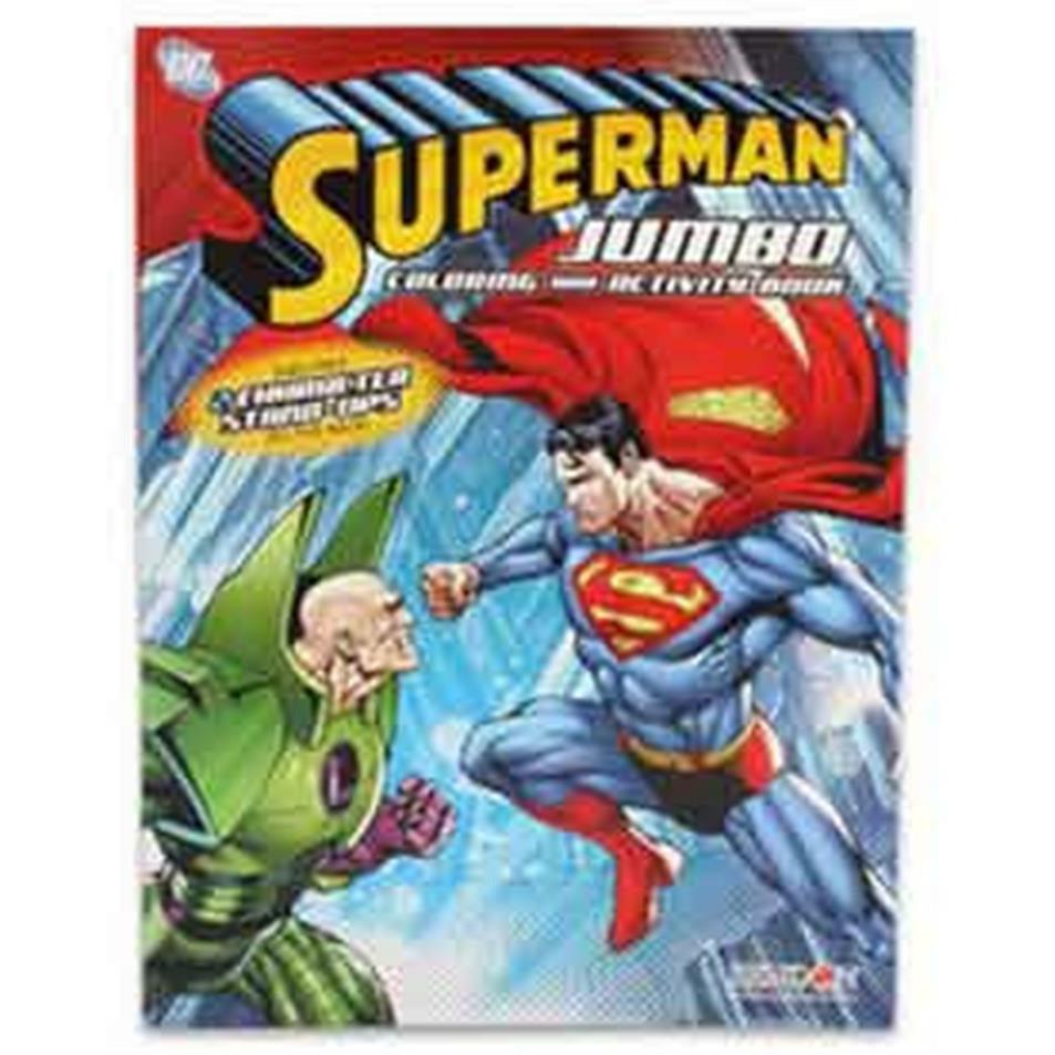 Superman Coloring Book 96pg - Toy World Inc