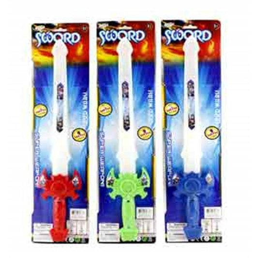 Sword w Light and Sound 21in - Toy World Inc