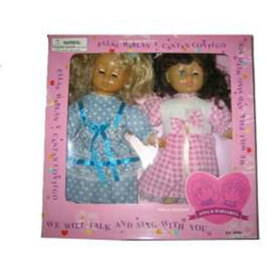 Talking Doll 2pc Eng - Toy World Inc