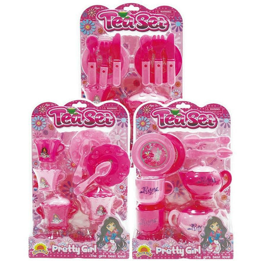 Tea Play Set 3 Asst - Toy World Inc