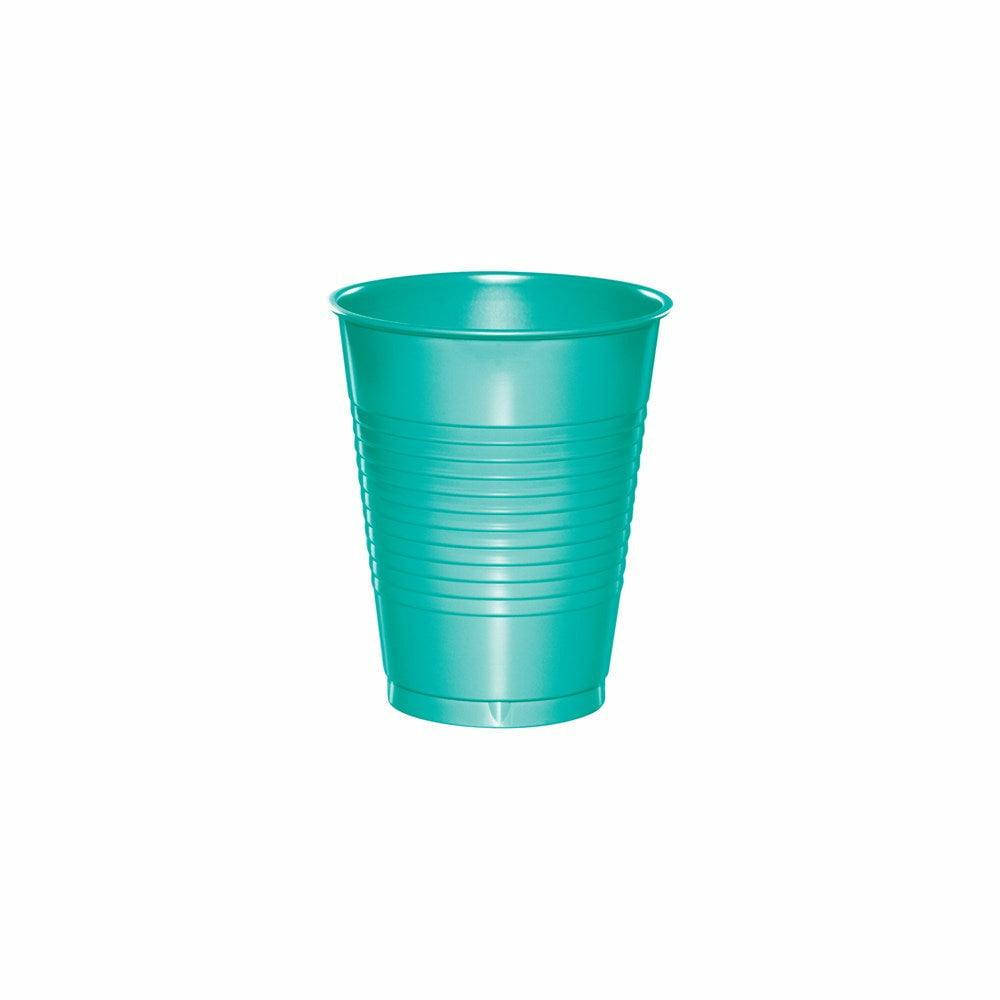 Teal Lagoon 16oz Plastic Cup 20ct - Toy World Inc