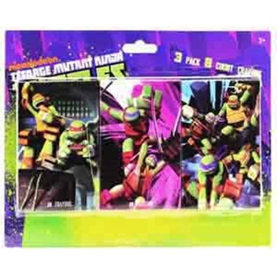 Teenage Mutant Ninja Crayon 8pc 3ct - Toy World Inc