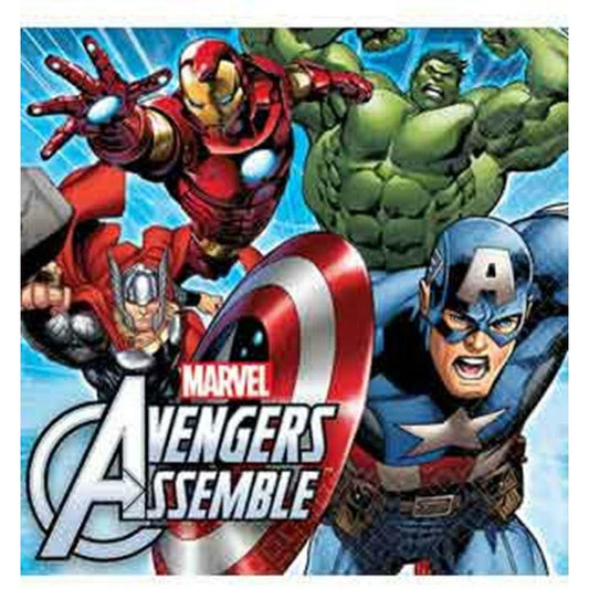 The Avengers Napkin (L) 16ct - Toy World Inc
