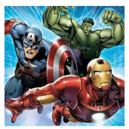 The Avengers Napkin (S) 16ct - Toy World Inc