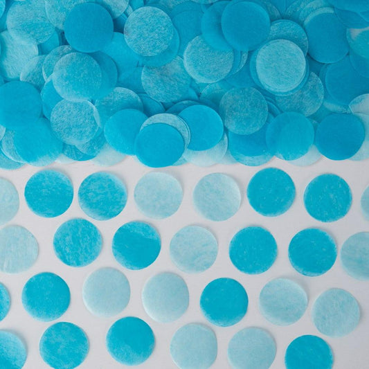 The Big Reveal Blue Tissue Confetti - Toy World Inc