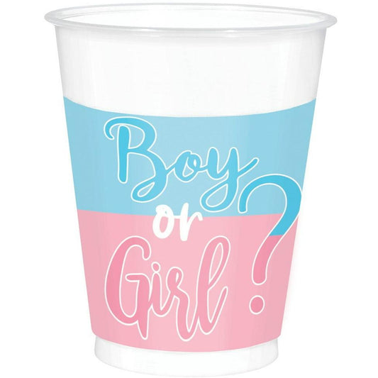 The Big Reveal Plastic Cups 25ct - Toy World Inc