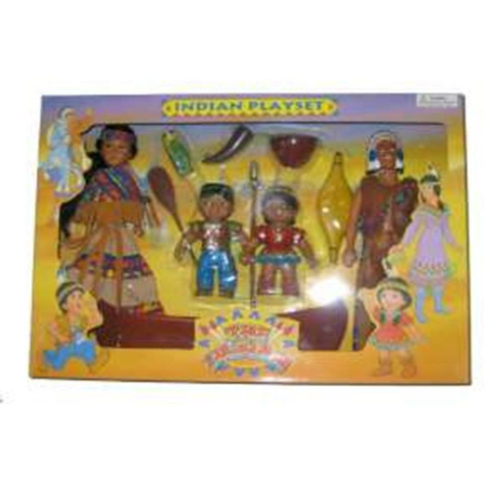 The Indian Doll Set (Family) - Toy World Inc