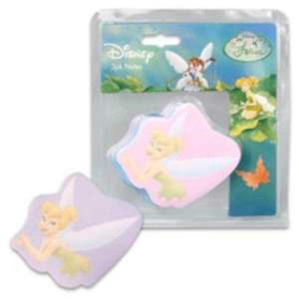 Tinkerbell Diecut Posted Note 3ct - Toy World Inc