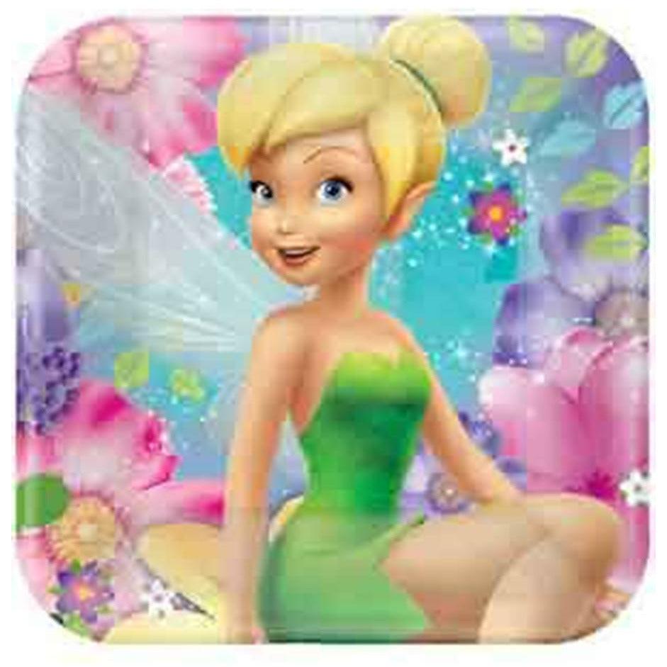 Tinkerbell Plate (L) 8ct - Toy World Inc