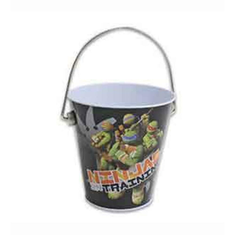 TMNT Ninja Turtles Tin Bucket (S) - Toy World Inc