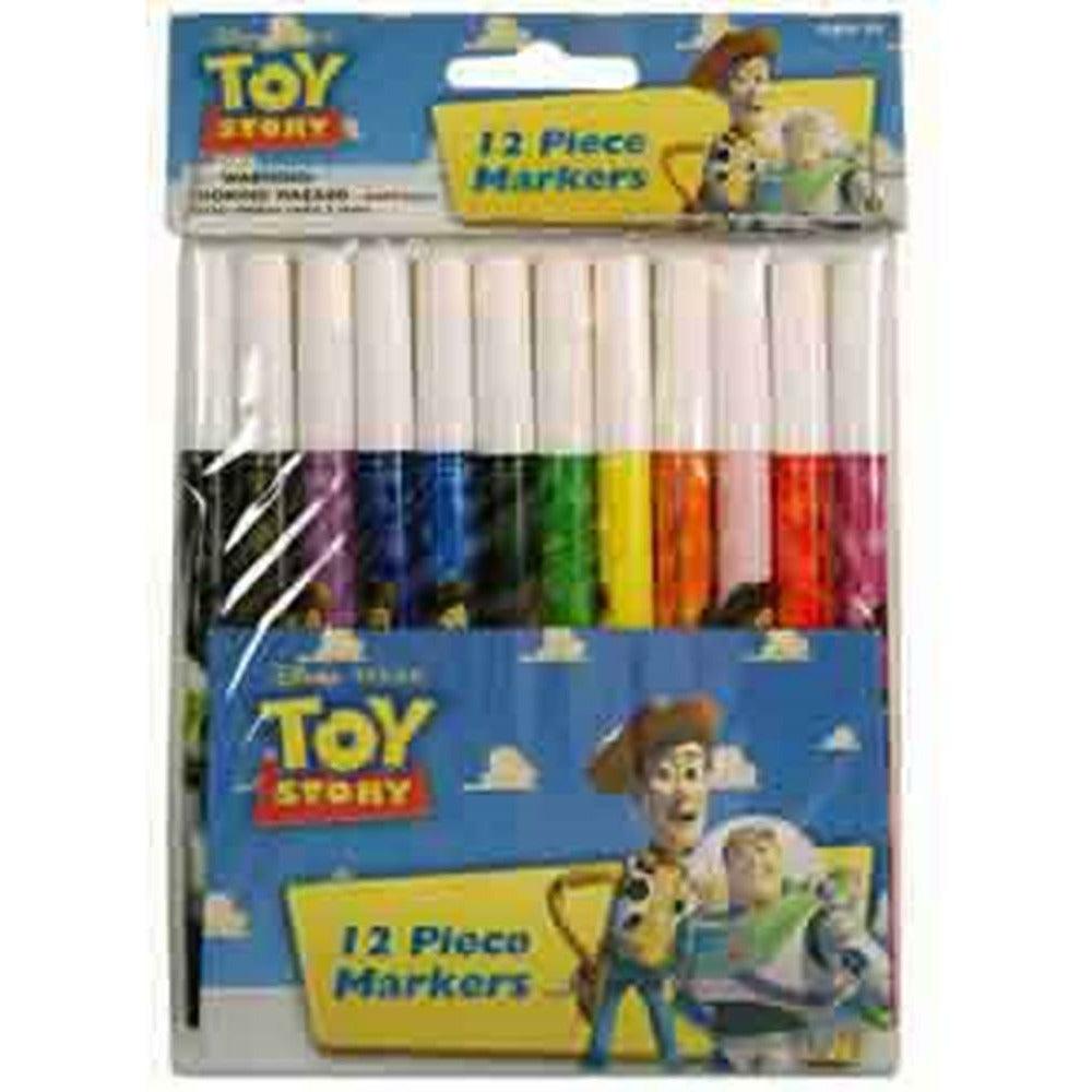 Toy Story Markers 12ct - Toy World Inc