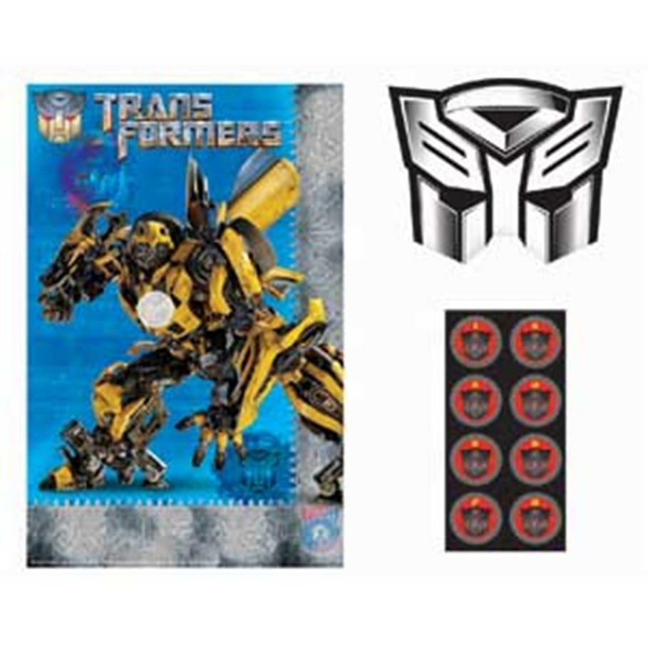 Transformer 3 Party Game 4ct - Toy World Inc