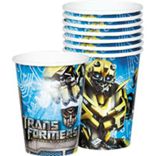 Transformers 2 Cup 9oz 8ct - Toy World Inc
