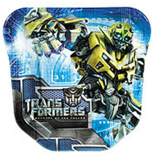 Transformers 2 Pocket Plate (S) 8ct - Toy World Inc