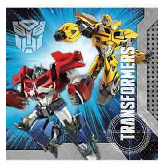 Transformers Core Napkin (L) 16ct - Toy World Inc