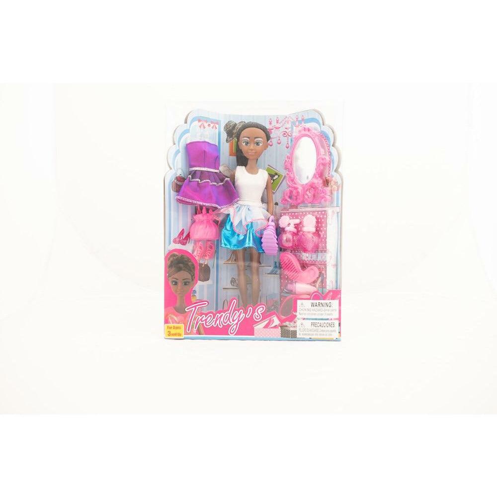 Trendy Beauty Doll Collection - Toy World Inc