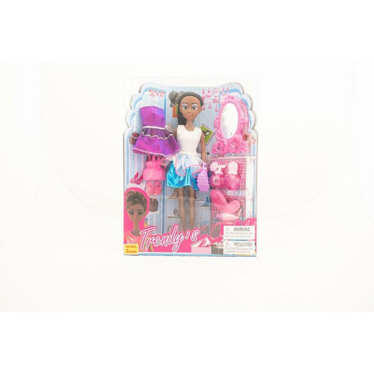Trendy Beauty Doll Collection - Toy World Inc