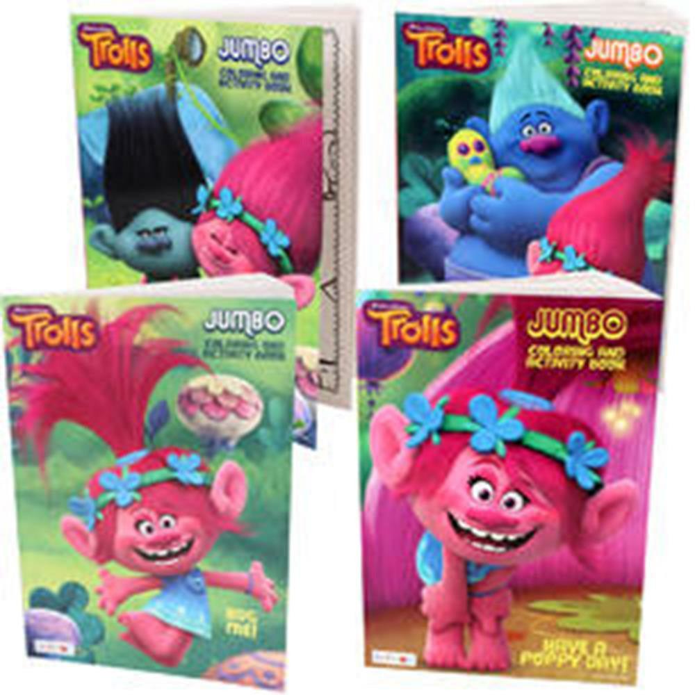 Trolls Coloring Book 96pg - Toy World Inc