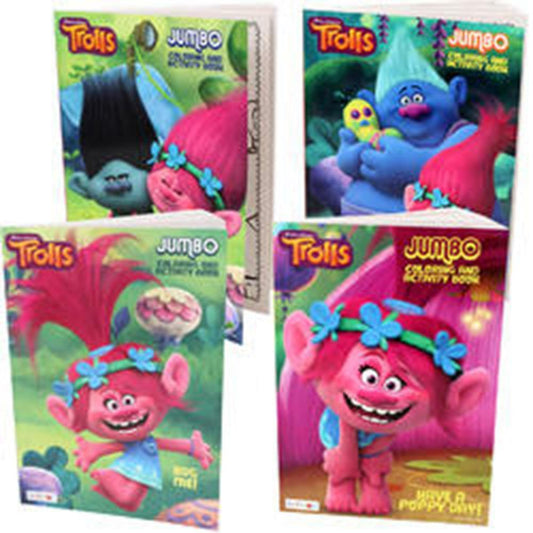 Trolls Coloring Book 96pg - Toy World Inc