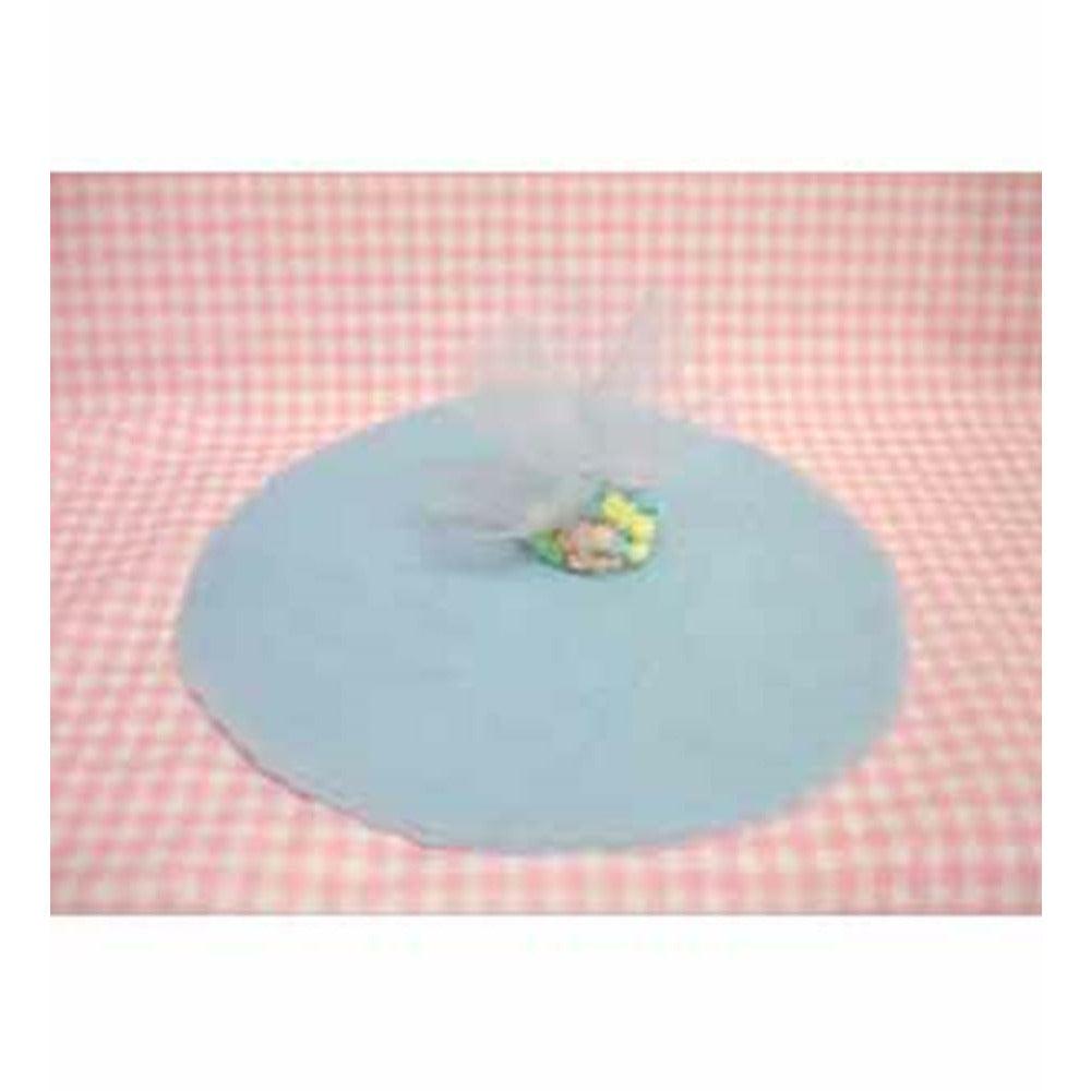 Tulle Round 9inBlue - Toy World Inc